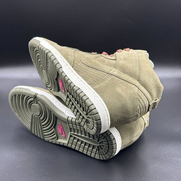 Nike Wmns Dunk Sky Hi Wedge 'Medium Olive' - Picture 9 of 13